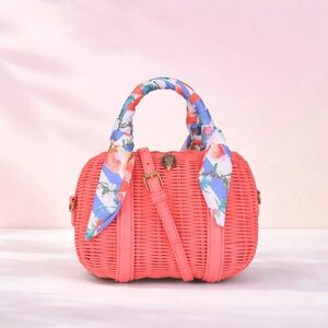 NWT Kurt Geiger Kensington Basket Boston Crossbody Bag